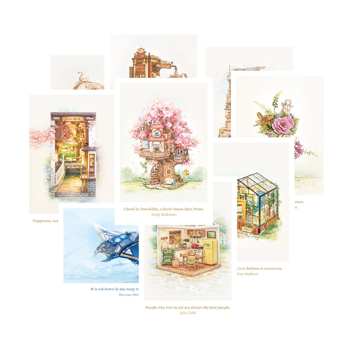 Rolife 9th Anniversary Postcard Set (Not for Sale)