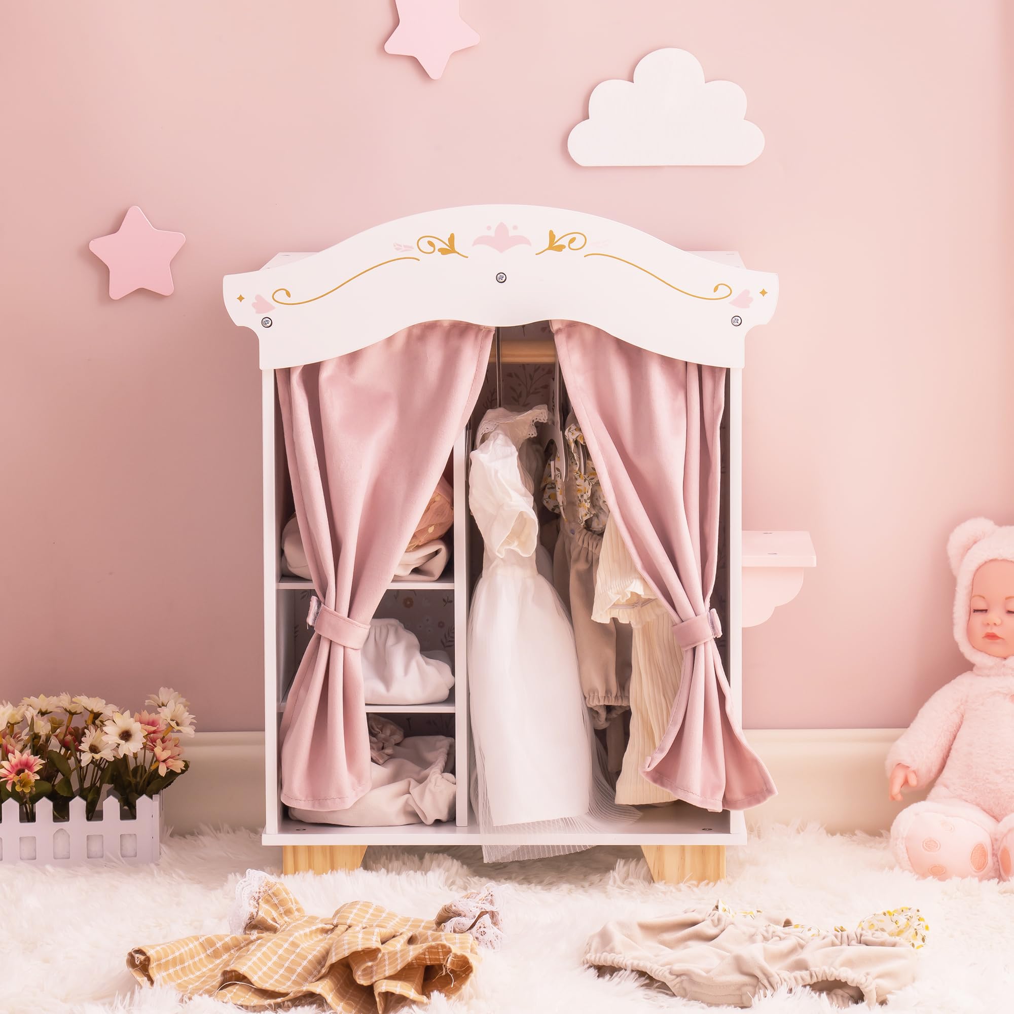 ROBUD Wooden Princess Toy House Series