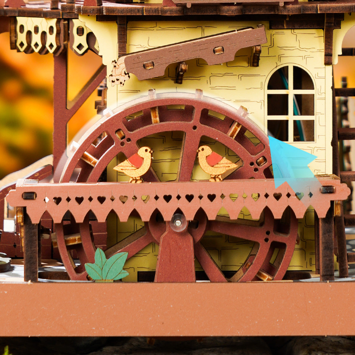 ROKR Cuckoo Clock Mechanical 3D Wooden Puzzle