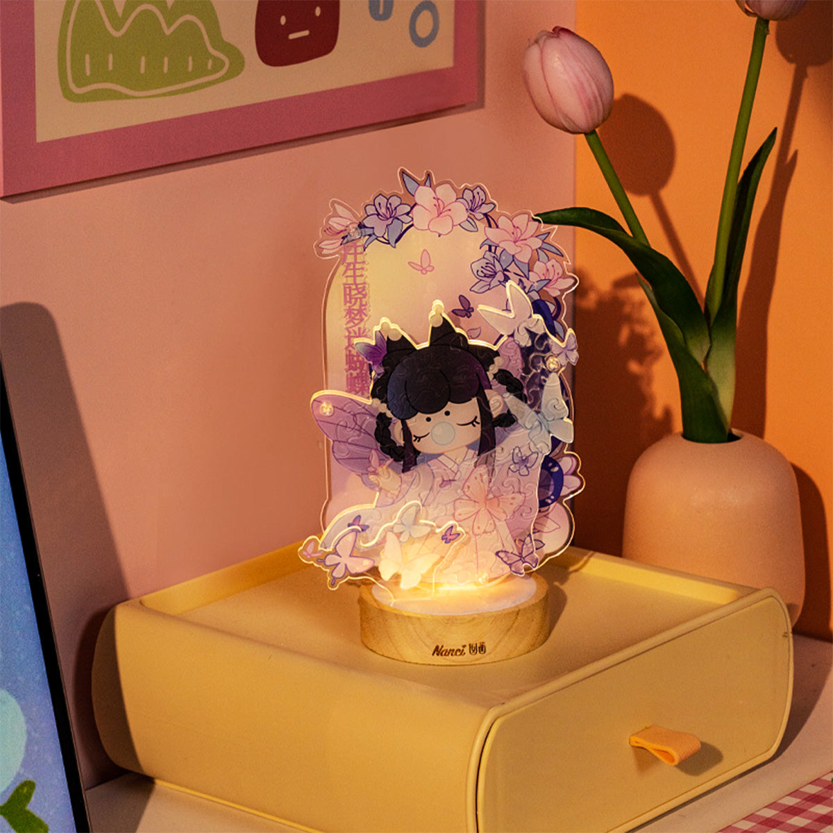 Rolife Lantern Festival Acrylic Puzzle Night Light PTY003