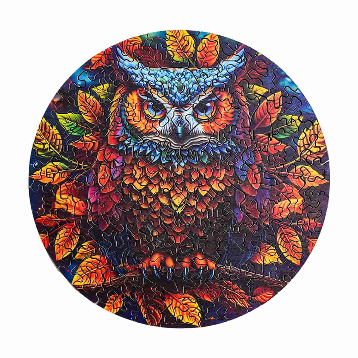 Puzzle en bois Chouette au clair de lune ROBOTIME