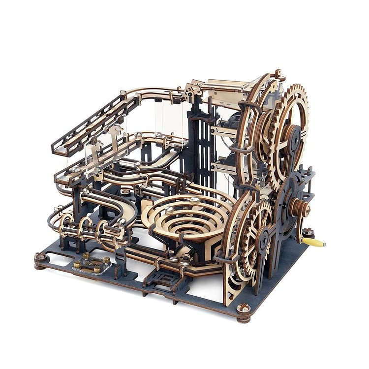 ROKR Marble Spaceport Murmelbahn 3D Holzpuzzle LGC01