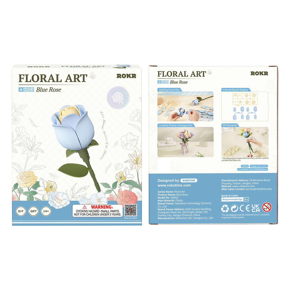 ROKR Floral Art Series - Single Flower