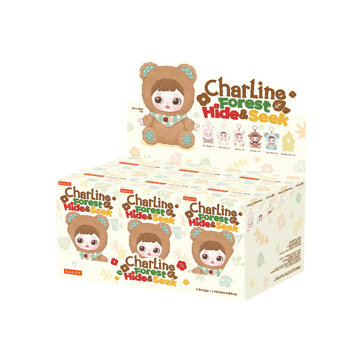 Rolife Charline's Forest Hide&Seek Surprise Plush Pendant MXAXX