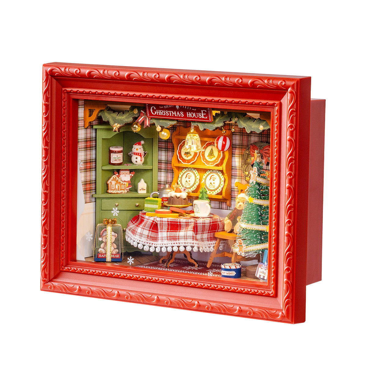 Rolife Christmas Eve Party 3D Wooden Puzzle DP005