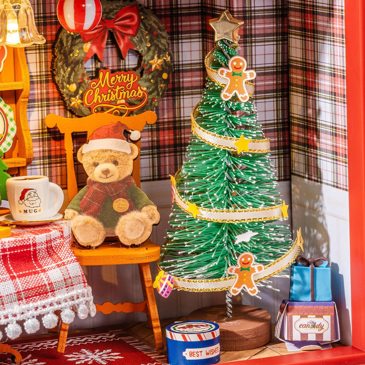 Rolife Christmas Eve Party 3D Wooden Puzzle DP005