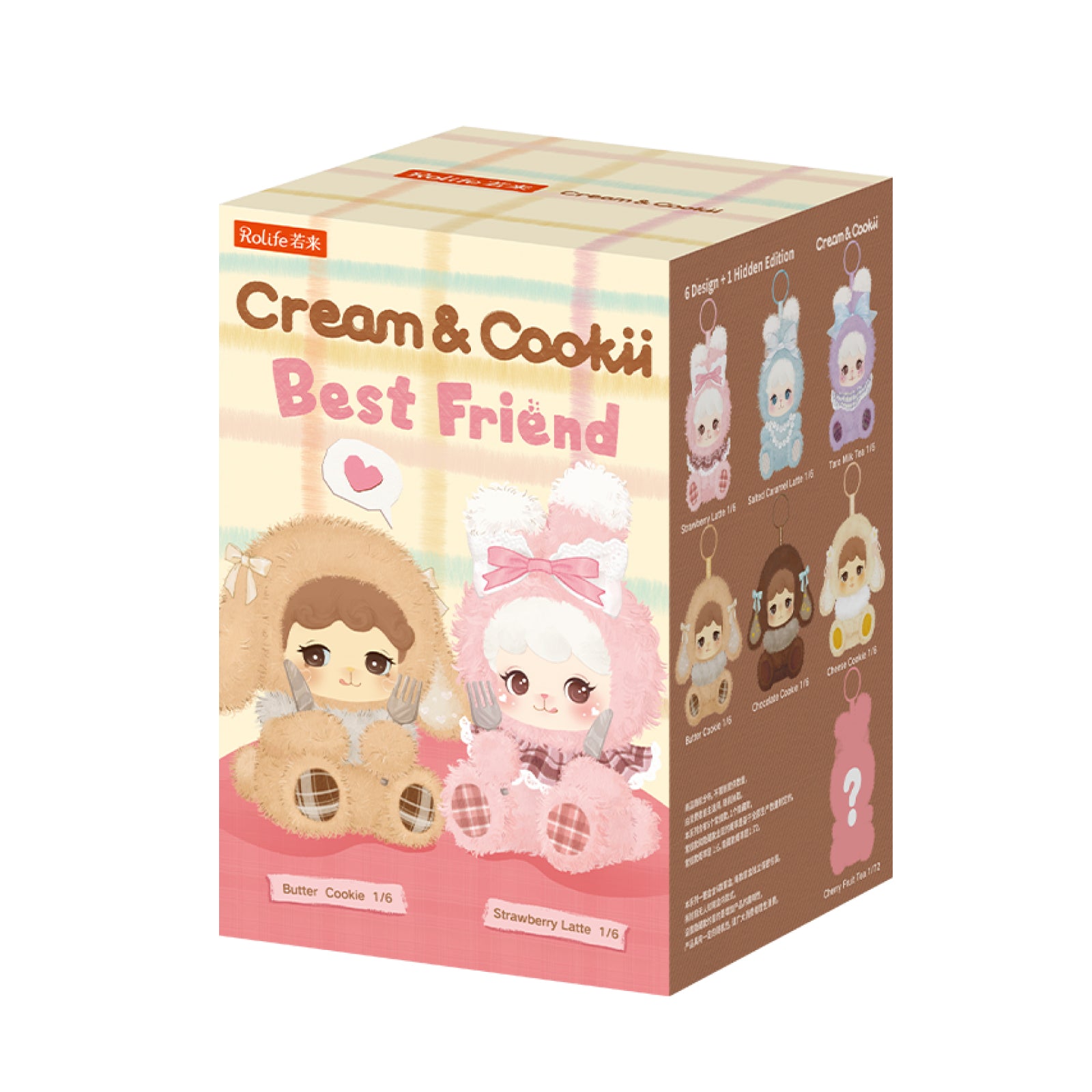 Rolife Cream & Cookii Bunny Best Friend Surprise Plush Pendant MBAXX