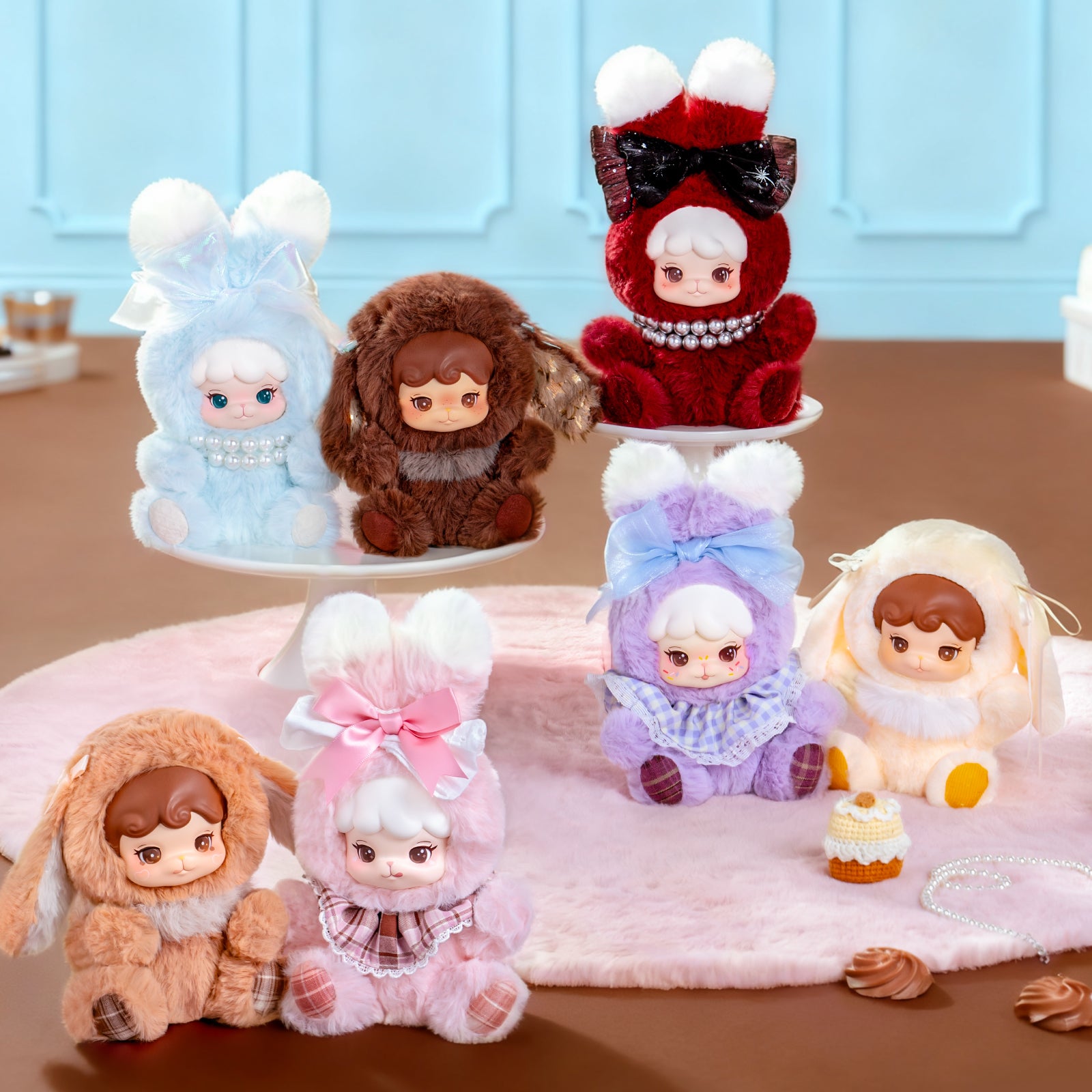 Rolife Cream & Cookii Bunny Best Friend Surprise Plush Pendant MBAXX