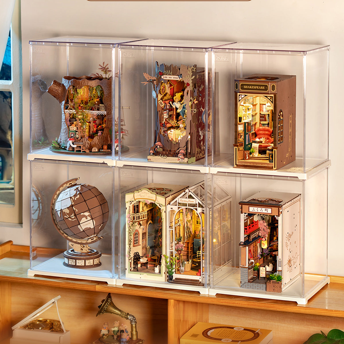 Rolife Acryl Beschermhoes Portretformaat L DF06L