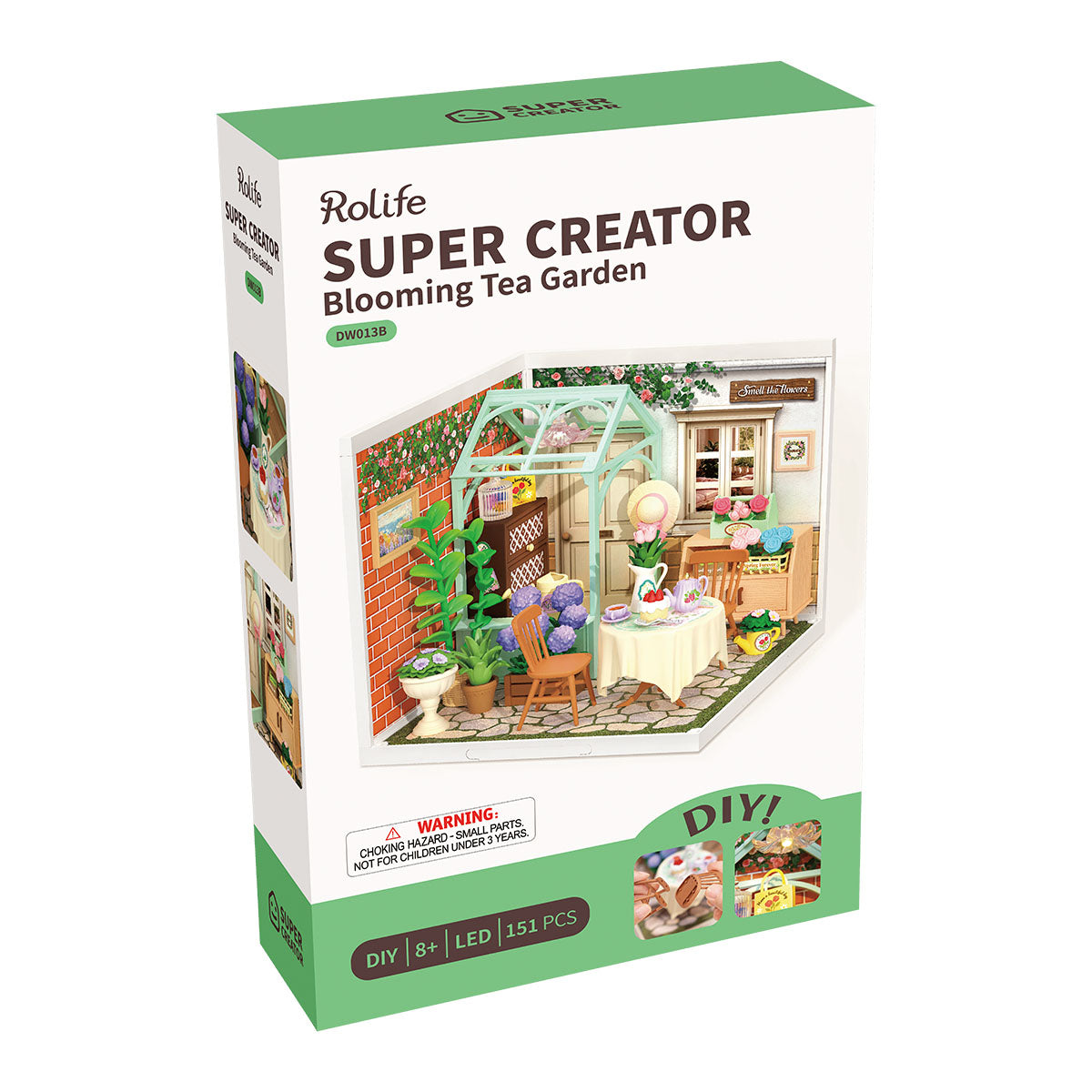 Rolife Blooming Tea Garden DIY Miniature House DW013B, view 5 015