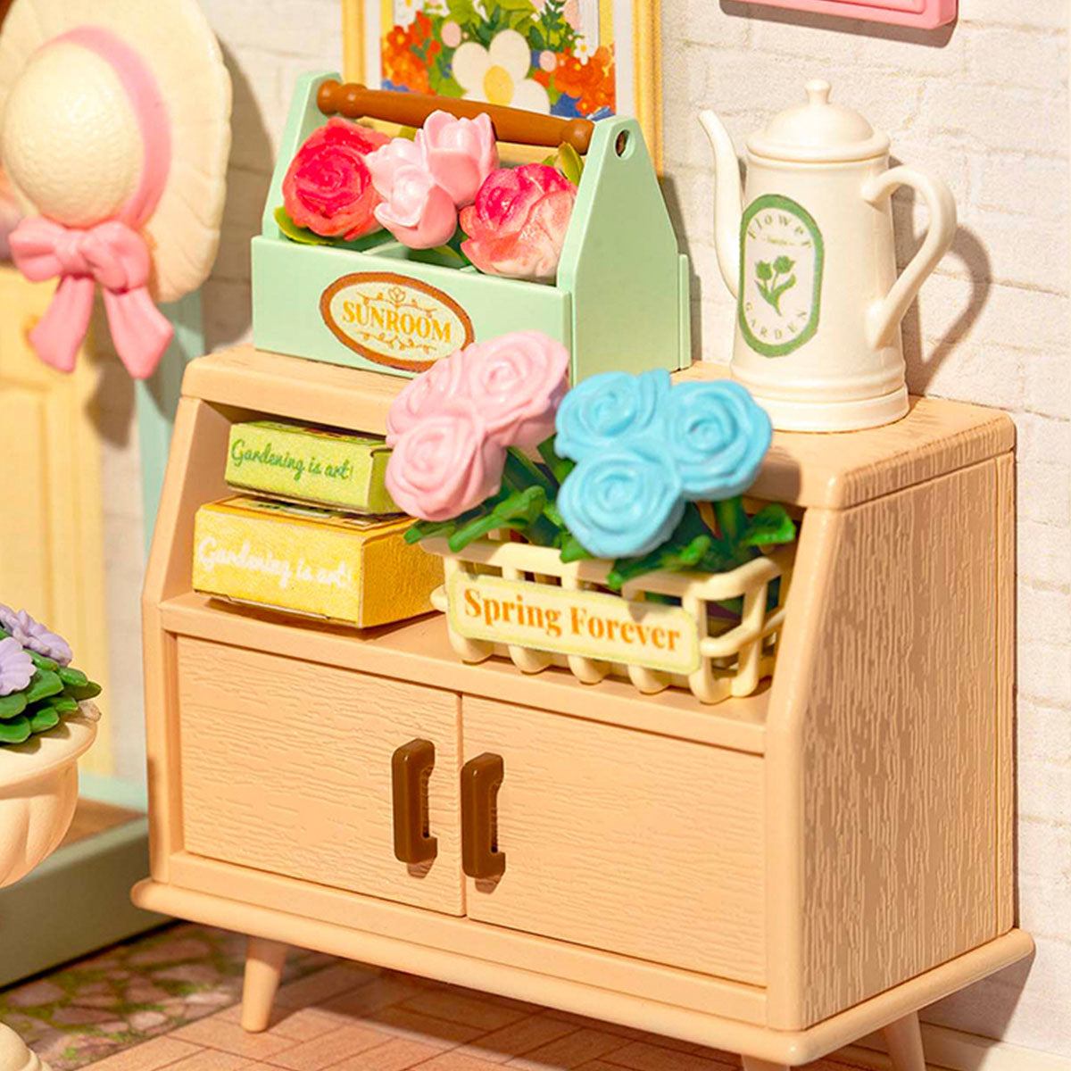 Rolife Blooming Tea Garden DIY Miniature House DW013B, view 3 e87