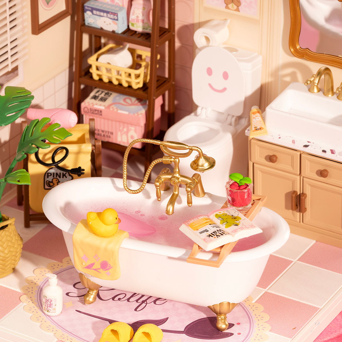 Rolife Pop Bubble Badkamer DIY Miniatuurhuis DW014