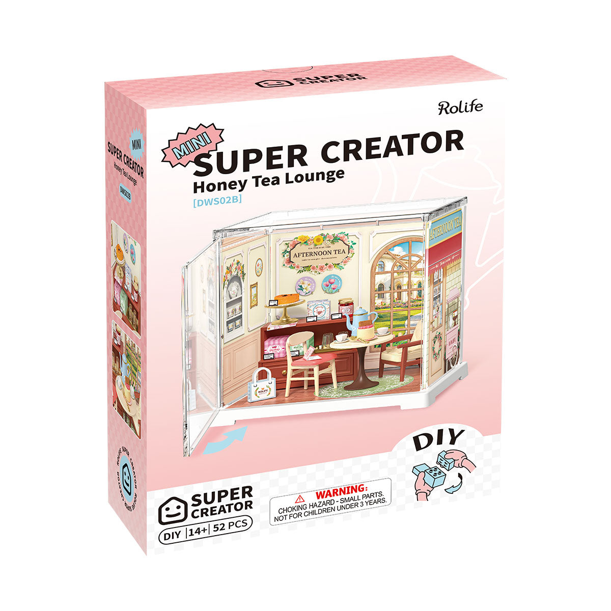 Maison miniature à monter soi-même Rolife Honey Tea Lounge DWS02B