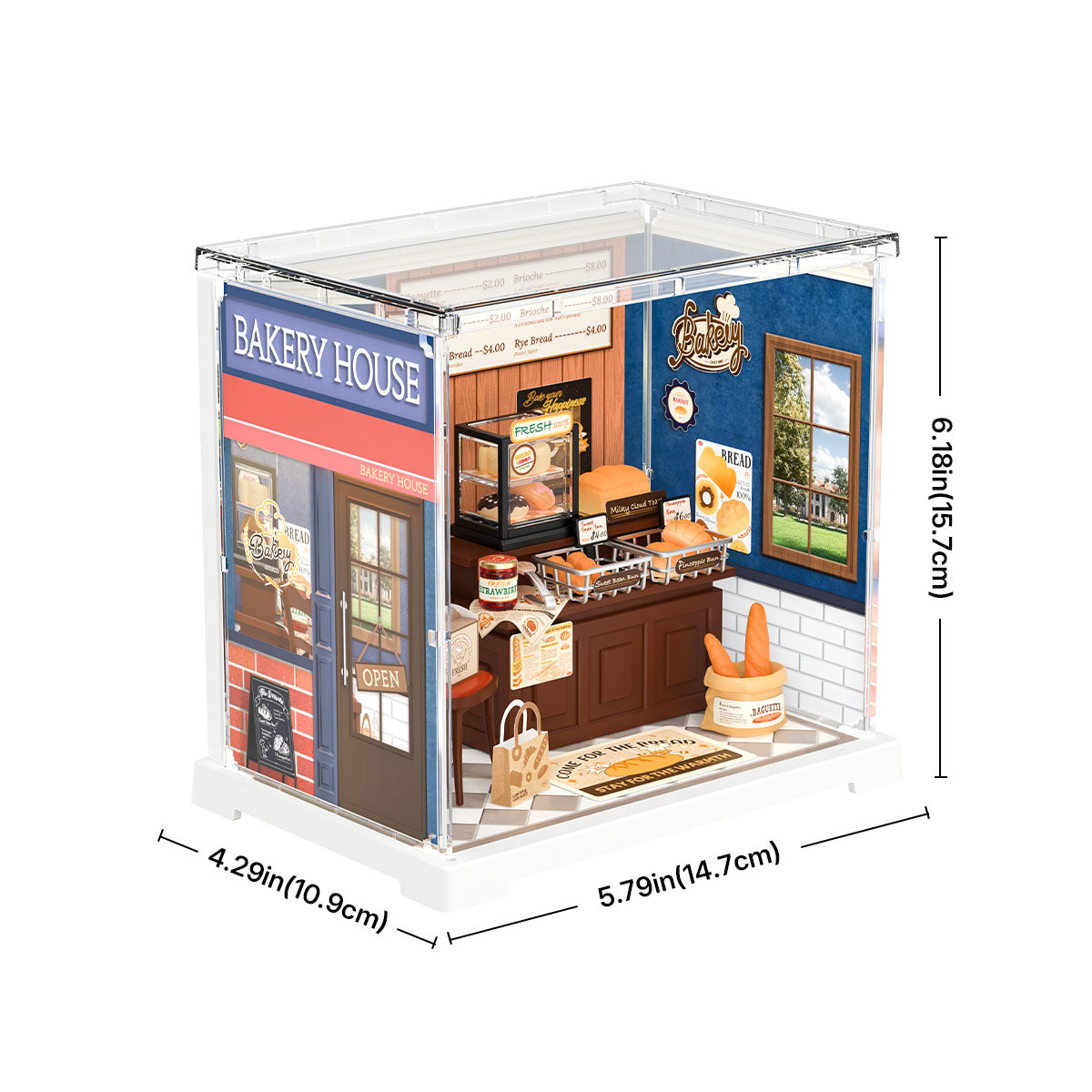 Rolife Boterbakkerij Huis DIY Miniatuur Huis DWS03B