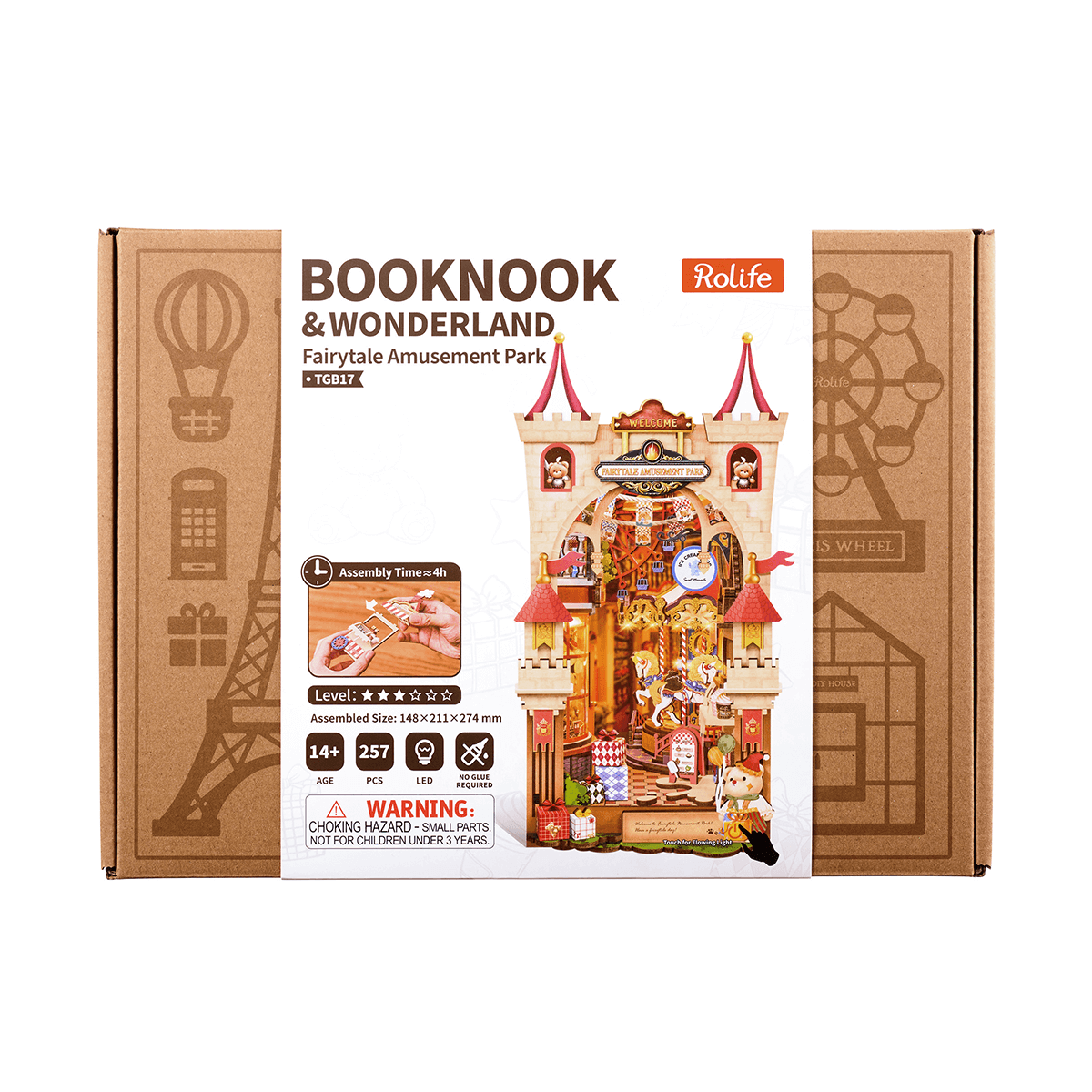 Rolife Fairytale Amusement Park DIY Book Nook TGB17