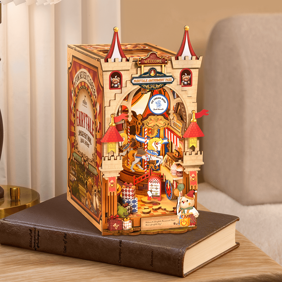Rolife Fairytale Amusement Park DIY Book Nook TGB17