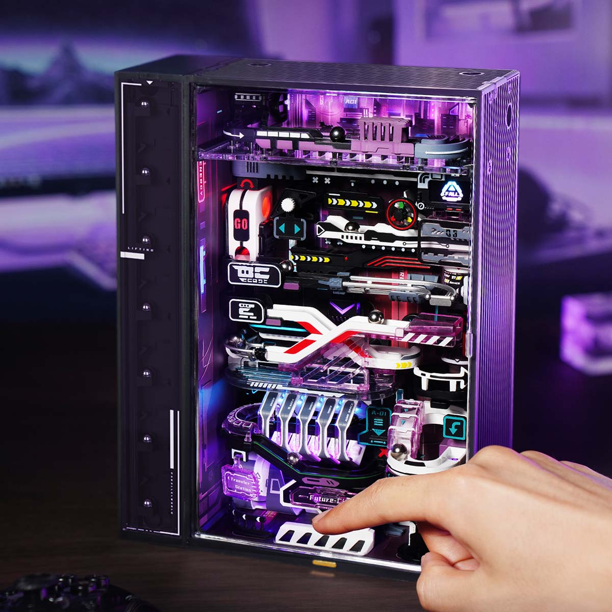 Rokr Parallel World Marble Run Bundle MR01S + MR02S