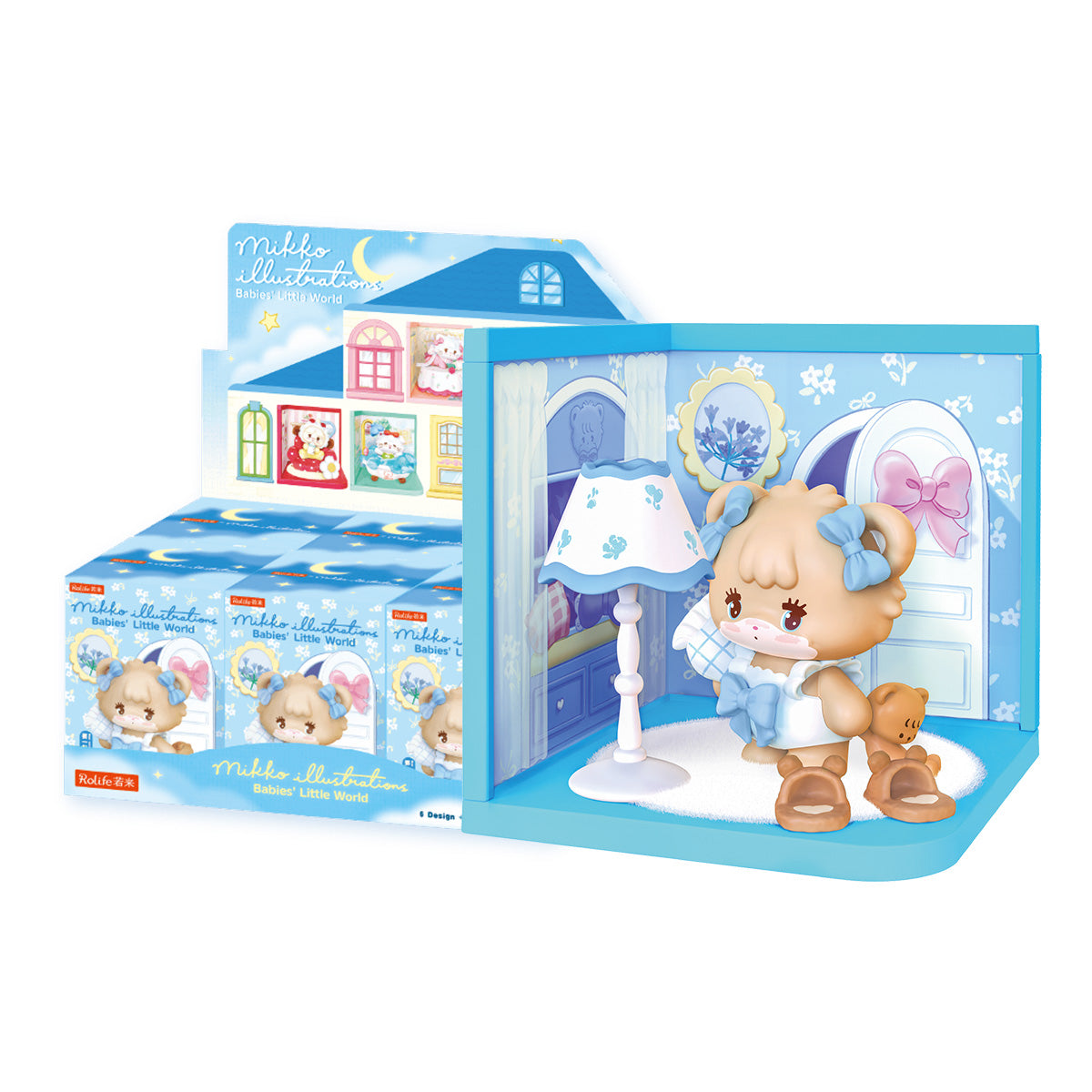 Poupée figurine surprise Rolife Mikko Babies' Little World MAXX