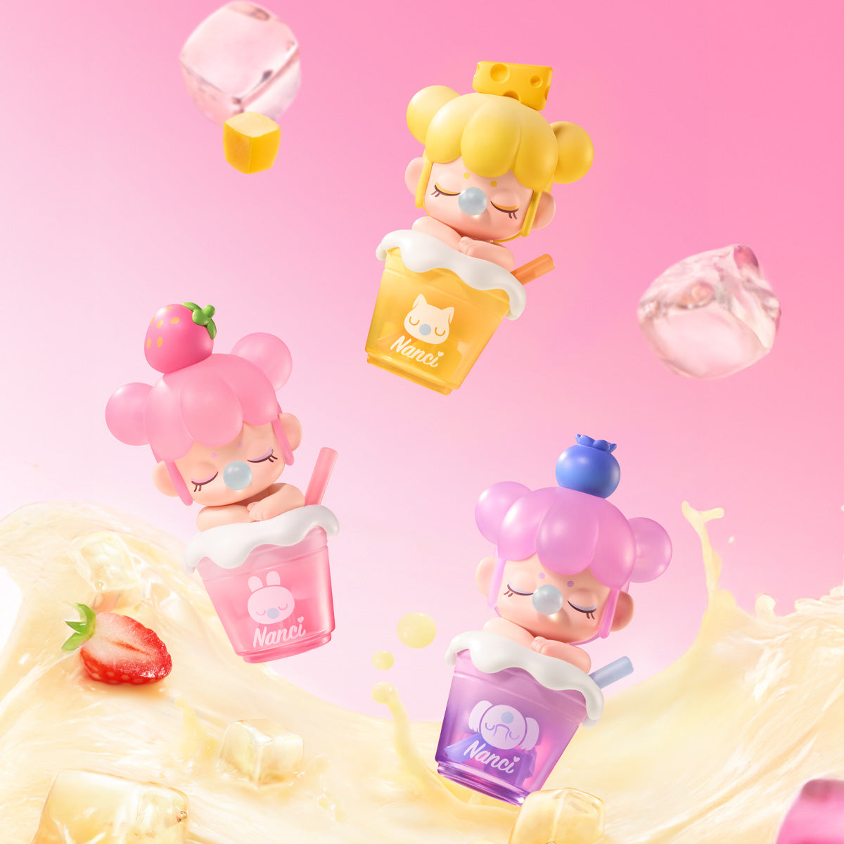 Rolife BabyNanci Milk Tea Series Surprise Figure Dolls NDXX