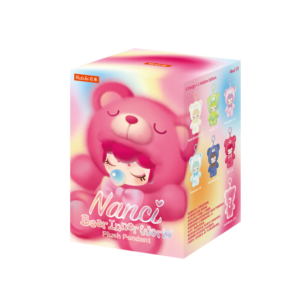 Rolife Nanci Bear Inner World blind box packaging image