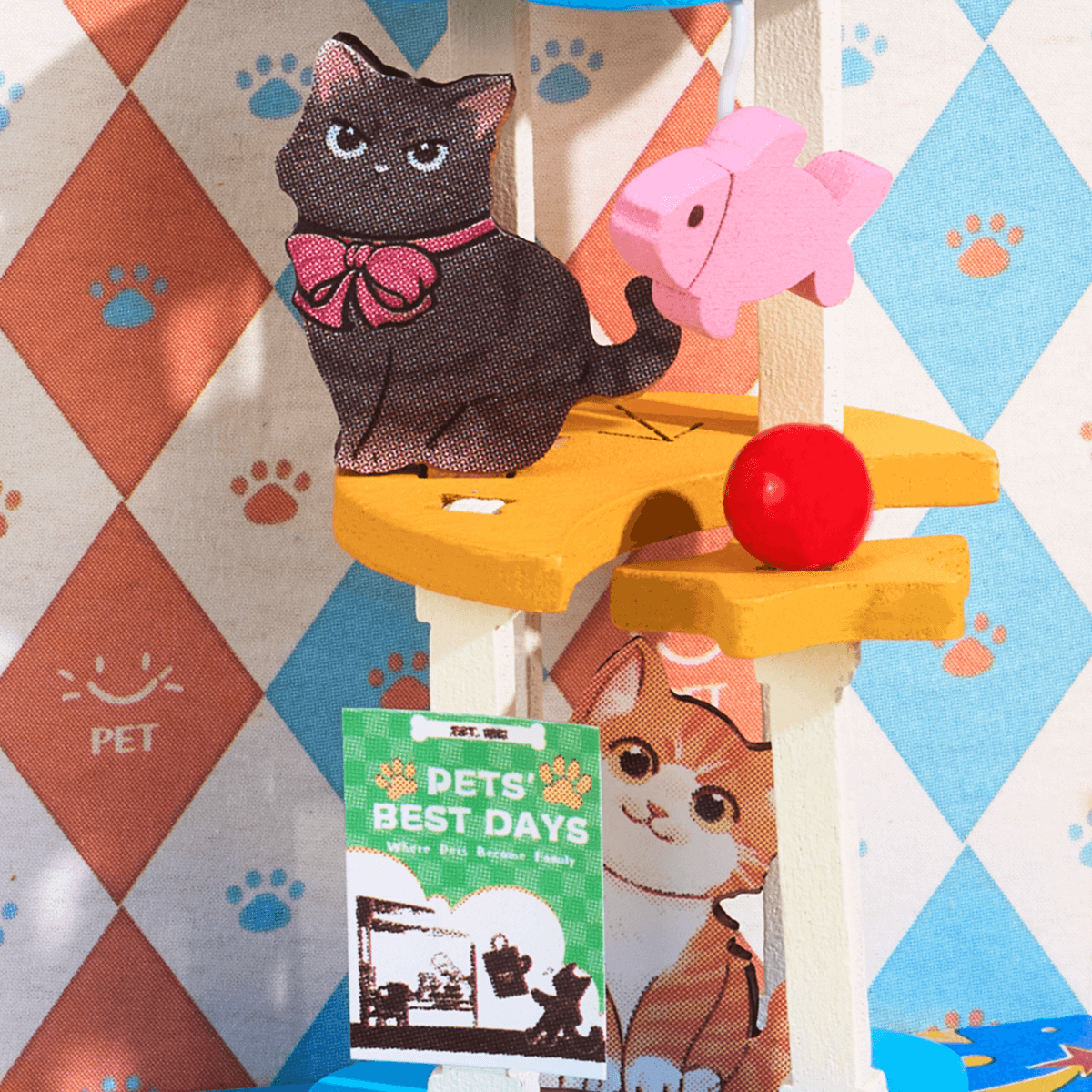 Rolife Pawfect Pet Shop DIY Miniature House DS045