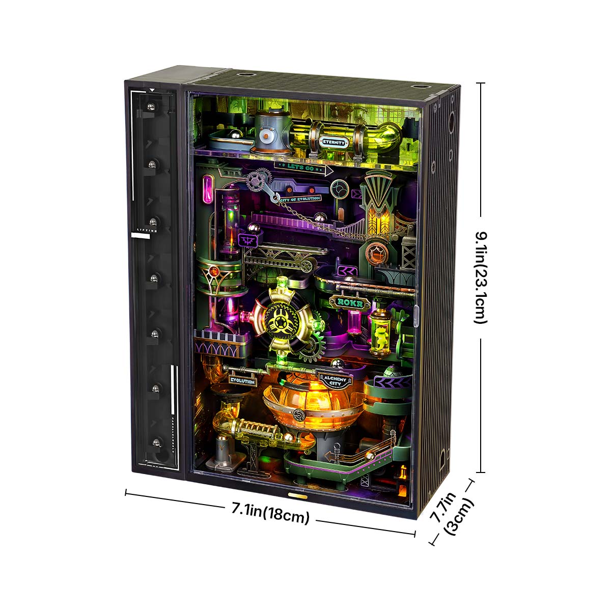 ROKR Alchemy City Marble Run Puzzle mécanique 3D MR04S