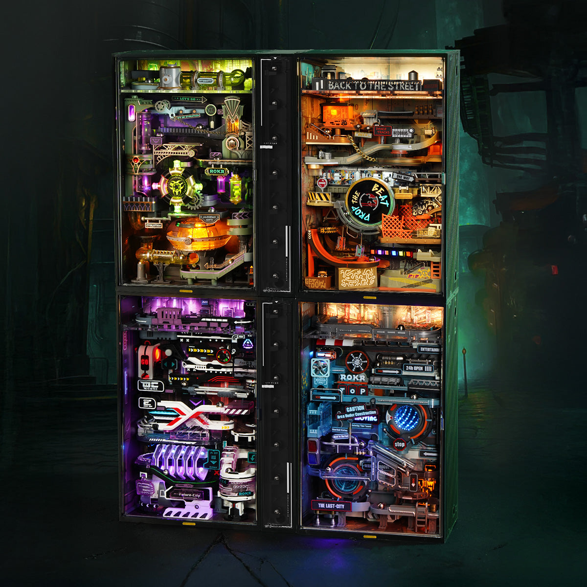 ROKR Alchemy City Marble Run Puzzle mécanique 3D MR04S