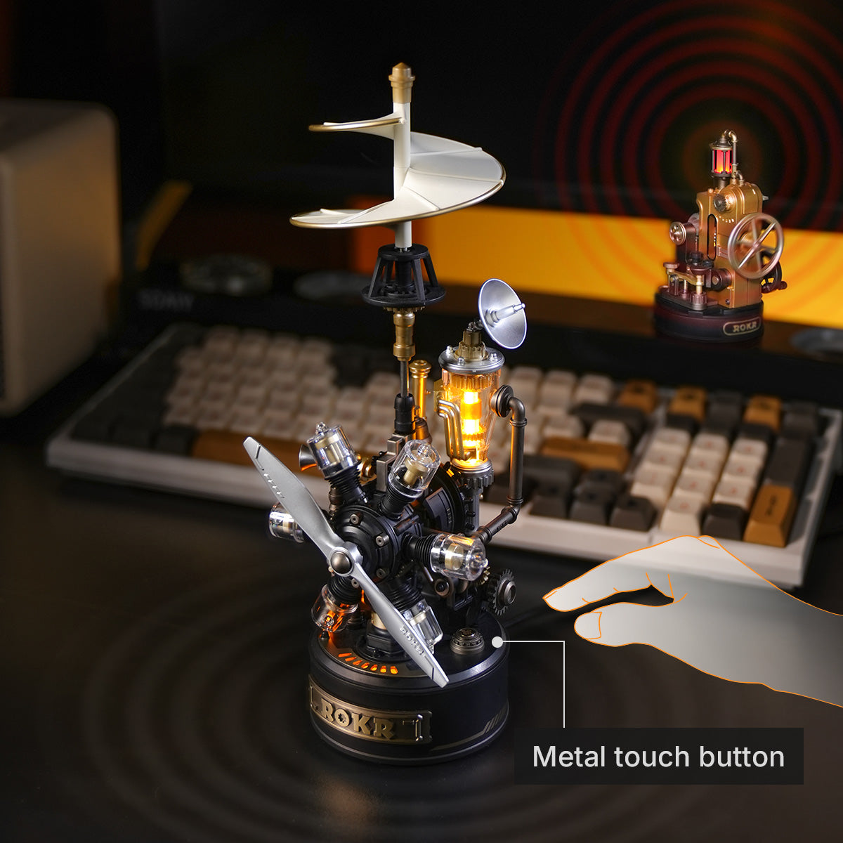 ROKR Leonardo da Vinci's helikopter mechanische 3D-puzzel CGL01