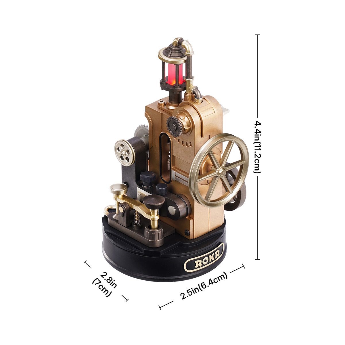 ROKR Morse Telegraph Mechanical 3D Puzzle CGM02