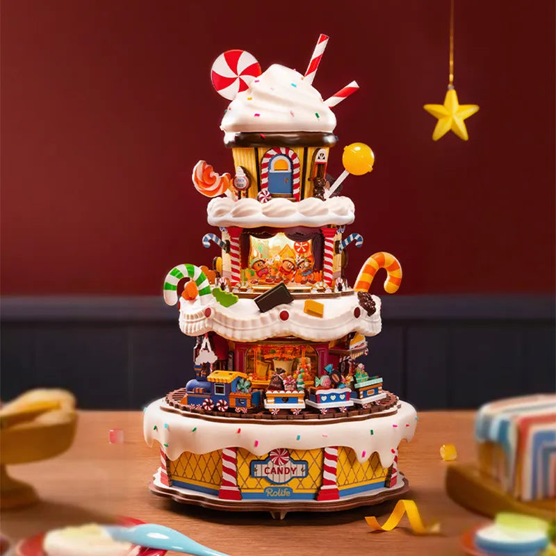 Rolife Caketopia DIY Music Box AMT05