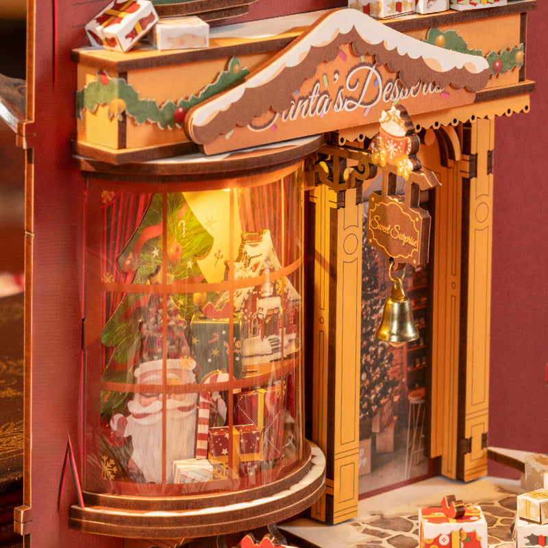 Rolife Christmas Street DIY Book Nook TGC06