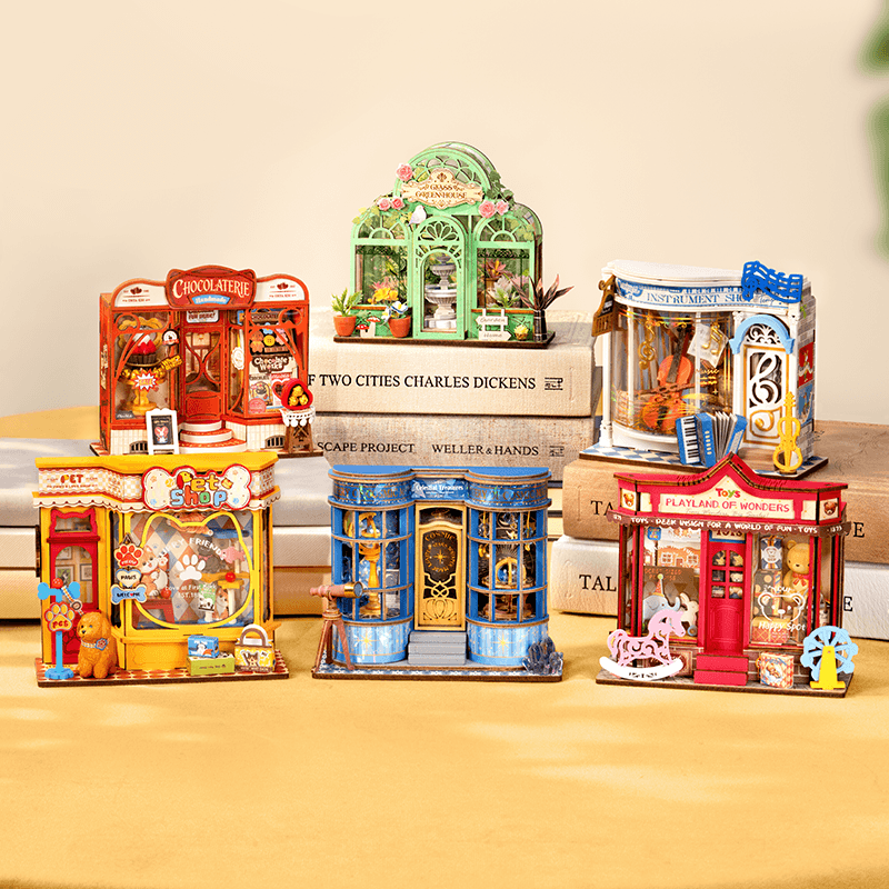 Rolife Sweet Chocolate Shop DIY Miniature House DS046