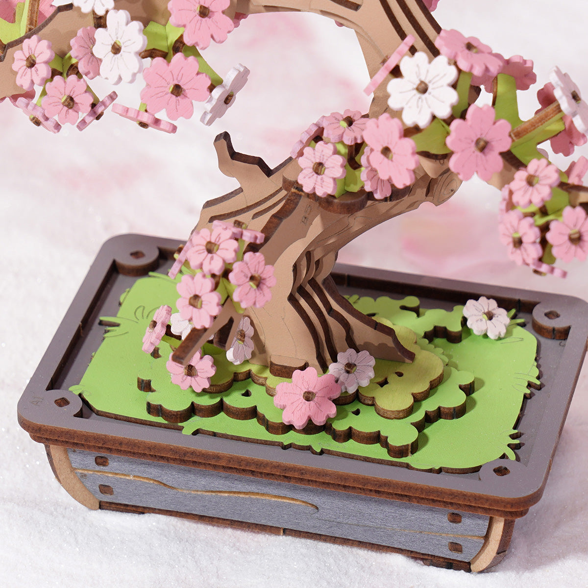 Rolife Sakura Bonsai DIY Holz 3D Puzzle TG415