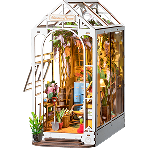 Rolife Garden House Book Nook TGB06