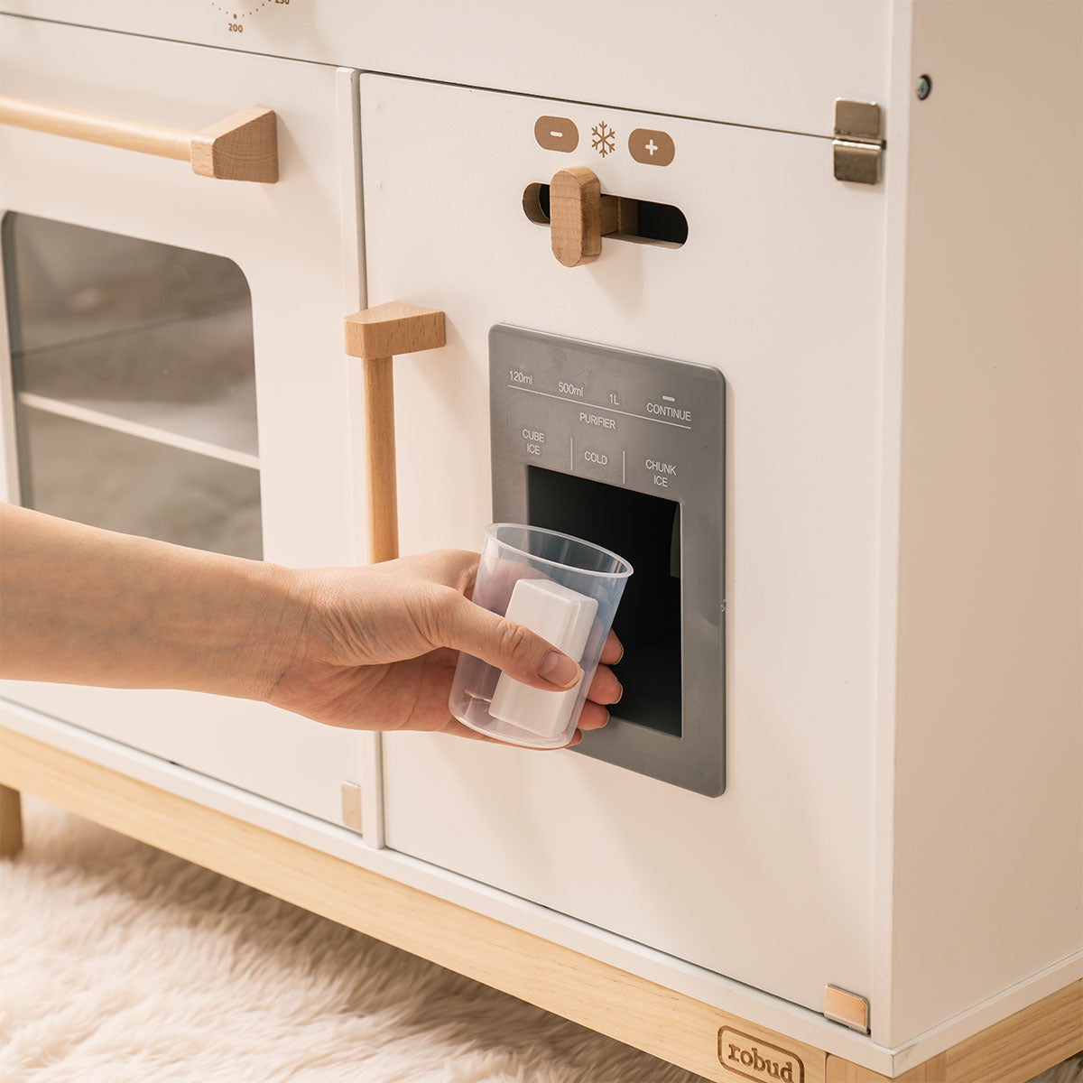 ROBUD Montessori Wooden Play Kitchen