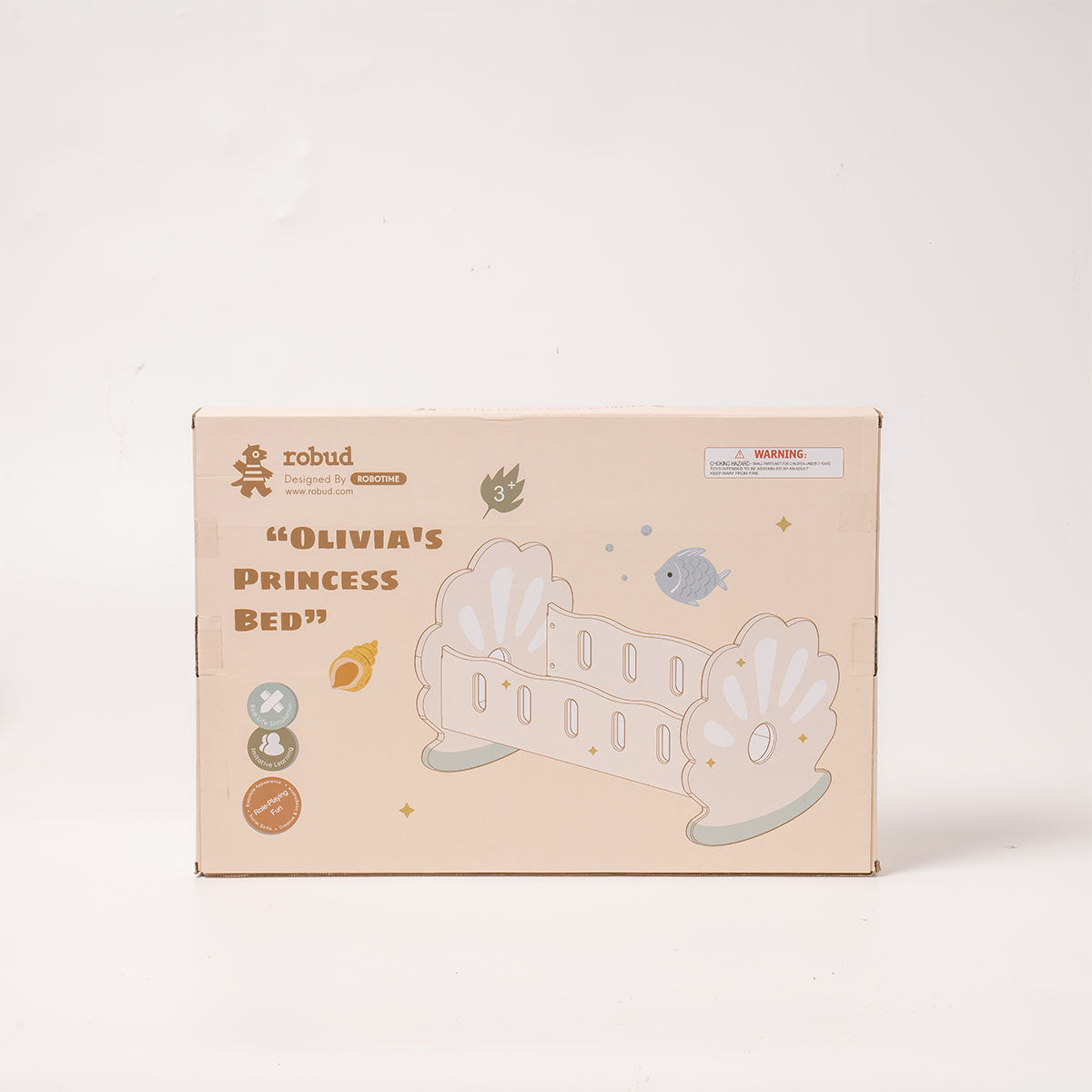 ROBUD Puppenbett aus Holz