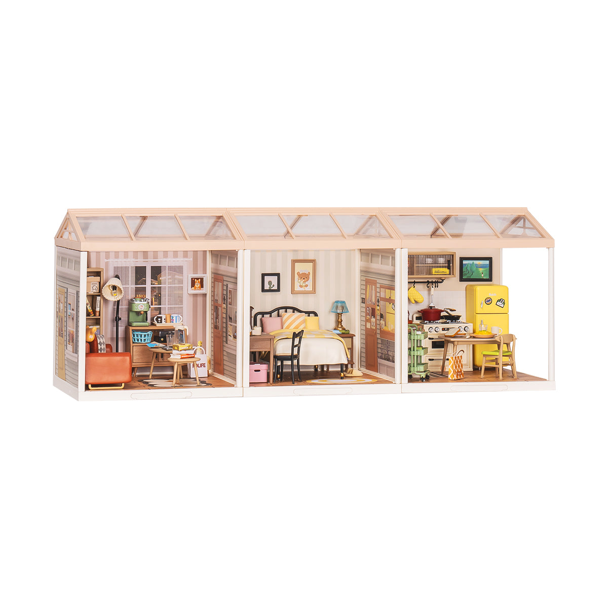 Rolife Super Creator 3 in 一Shape DIY Miniature House