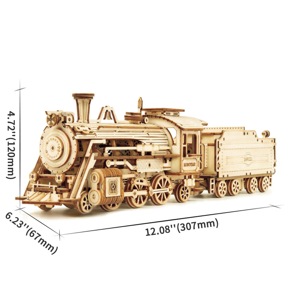 ROKR Prime Steam Express Zug 3D Holzpuzzle MC501
