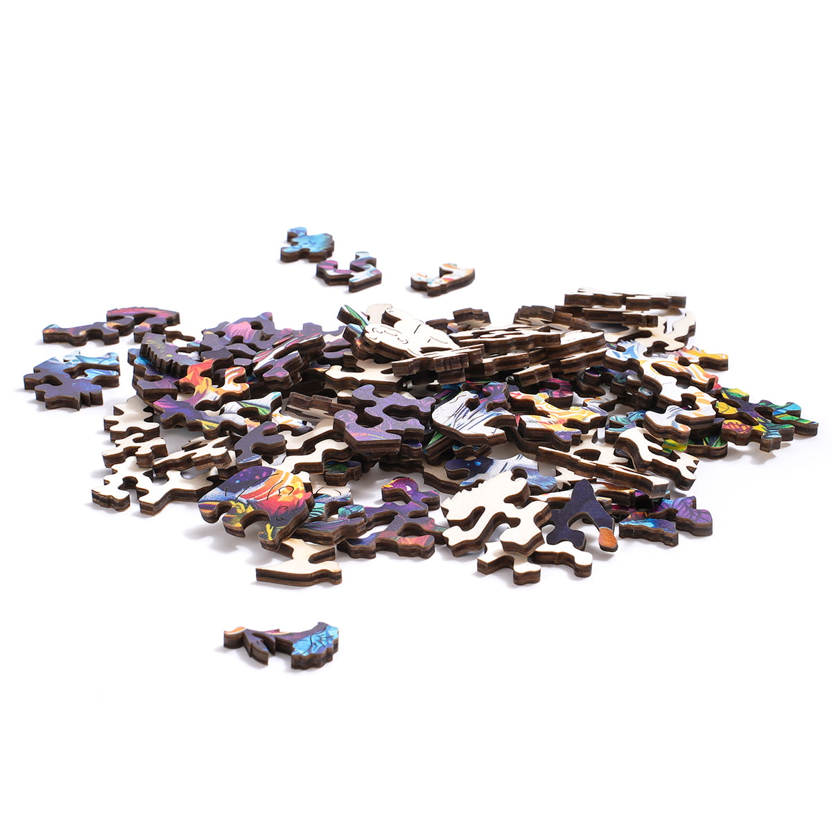 ROBOTIME Holzpuzzle „Blumenpanda“