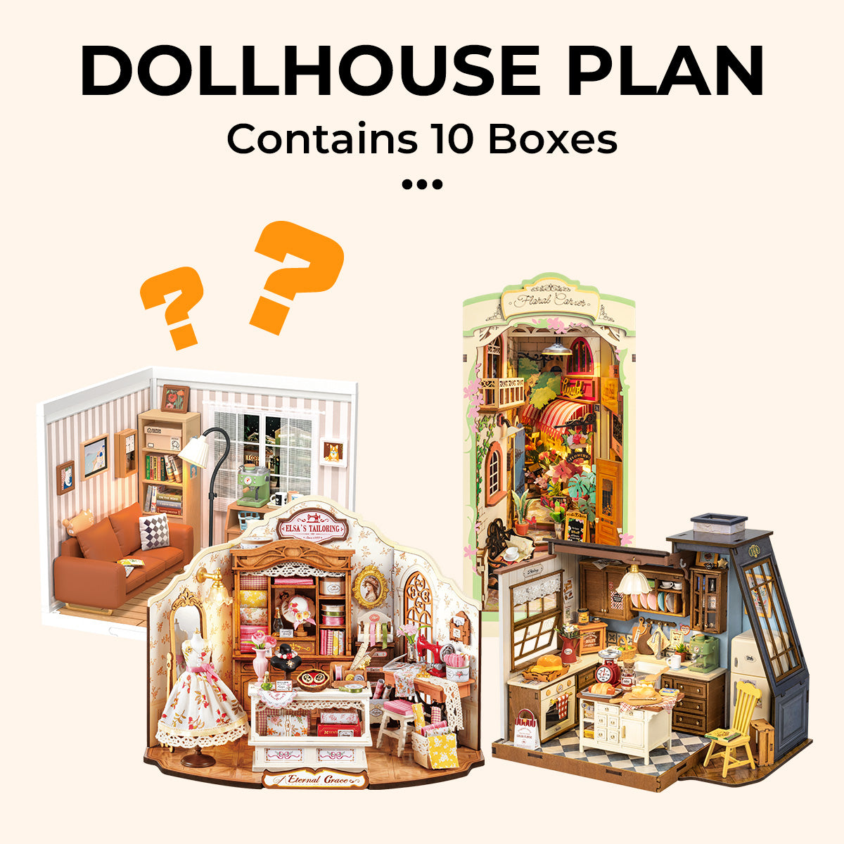 Robotime Subscription Box - Dollhouse Plan