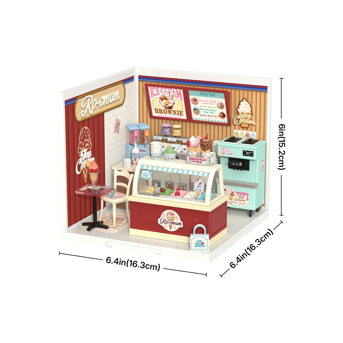 Rolife Flavorful Ice Cream DIY Miniature House DW018B