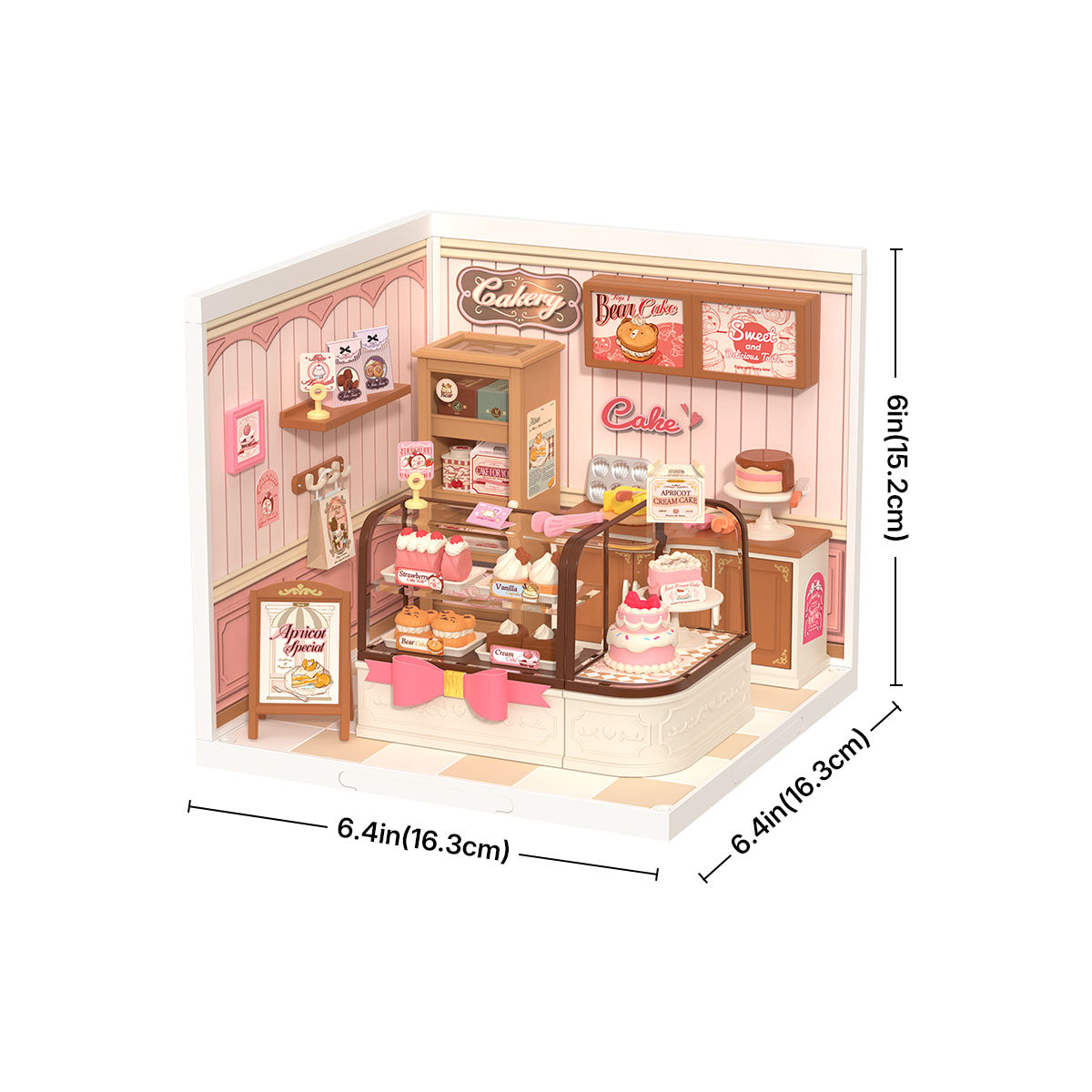 Rolife Tasty Cake Shop DIY Miniature House DW019B