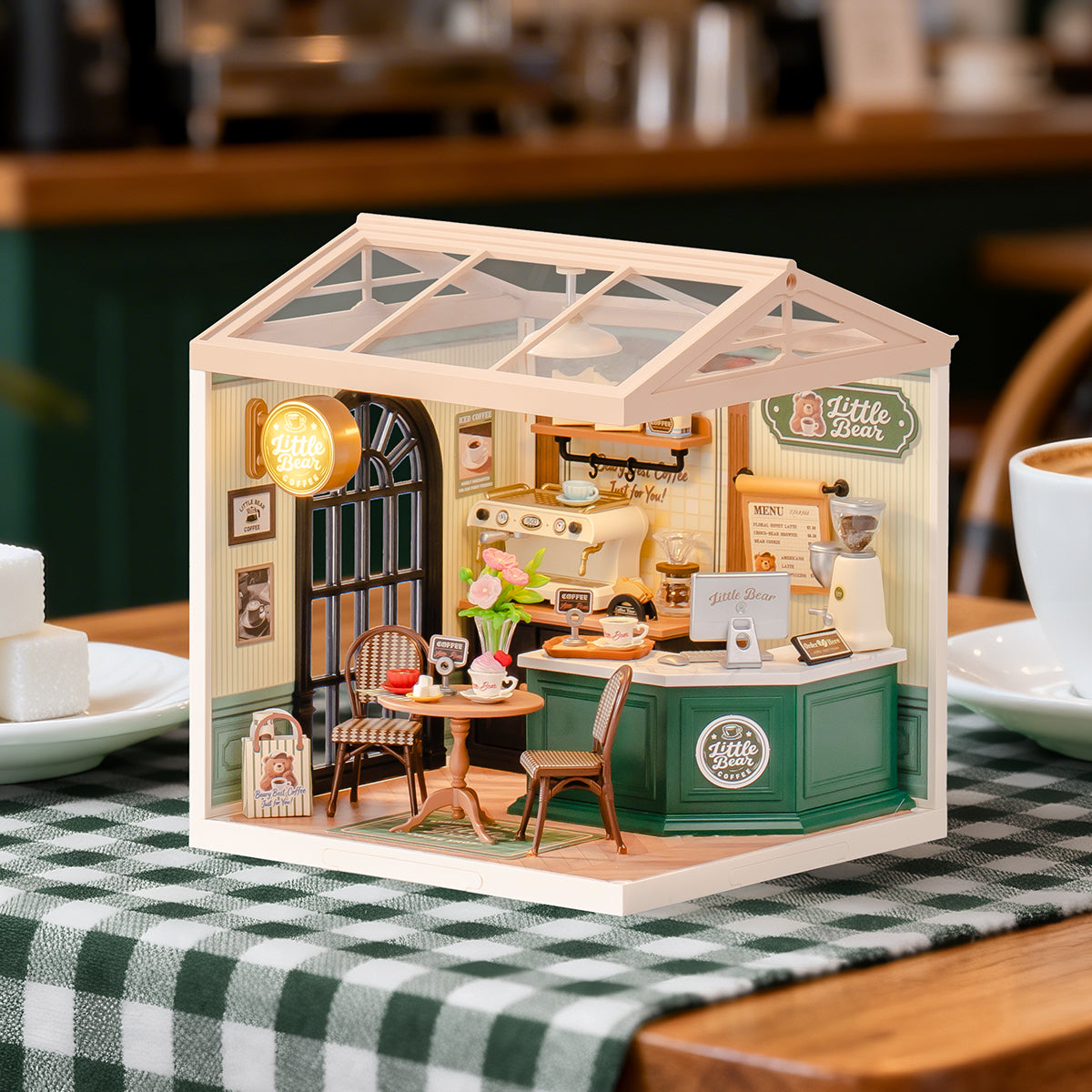 Rolife Perfect Romance Café DIY Miniature House DW028