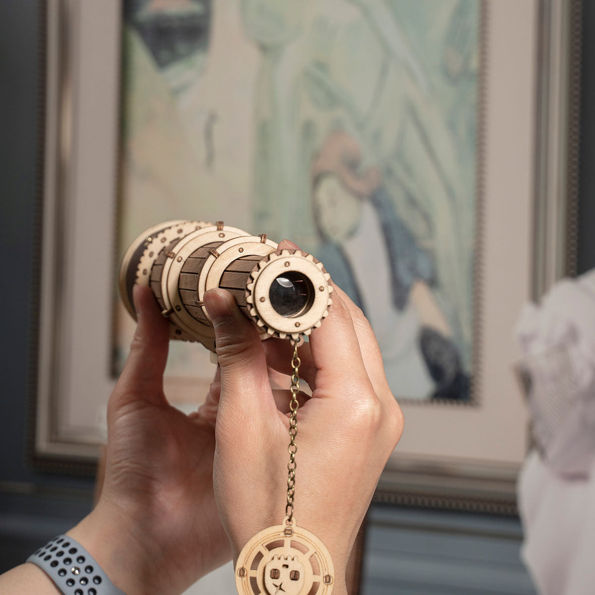 Puzzle 3D en bois avec télescope monoculaire ROKR ST004