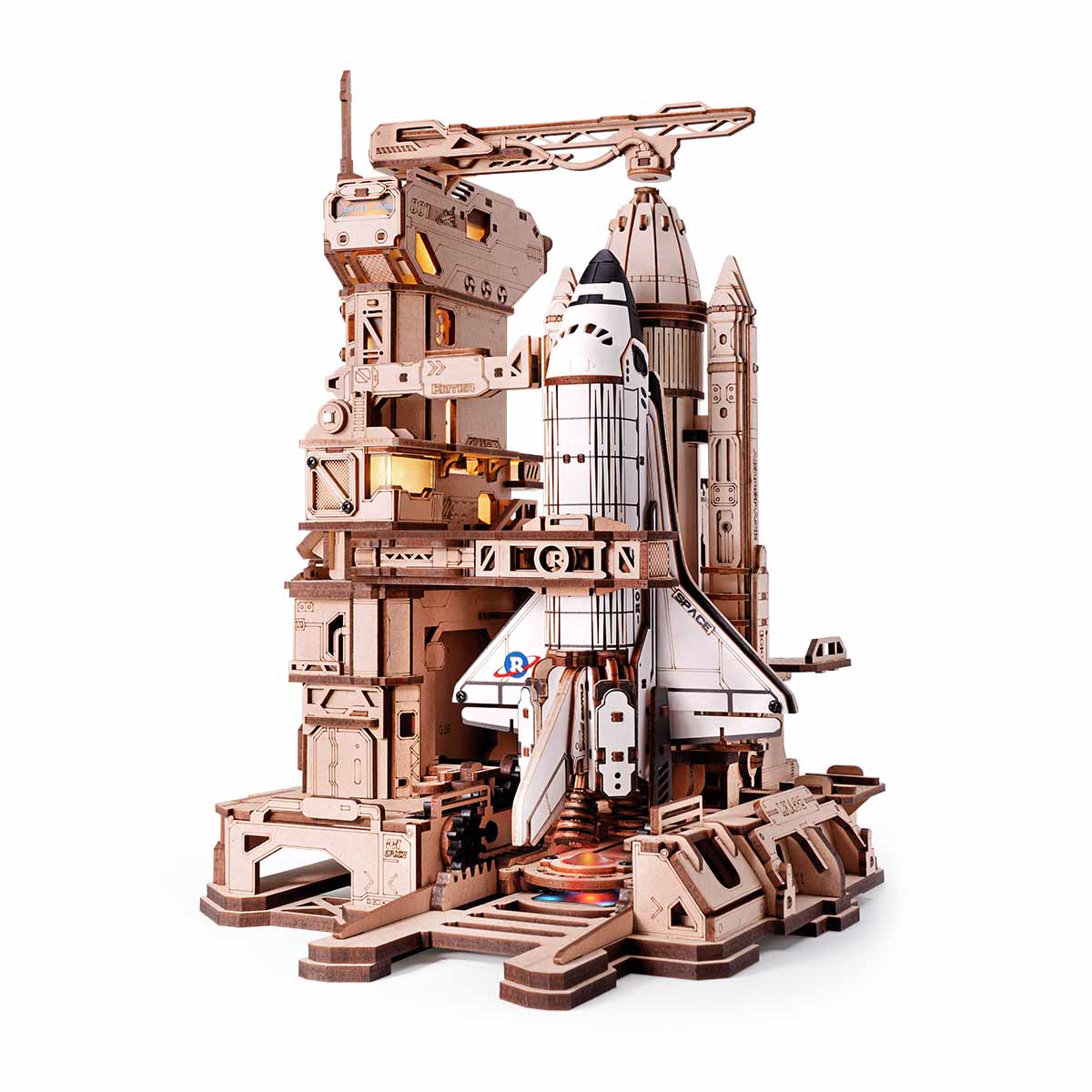 ROKR Space Shuttle 3D Houten Puzzel LKA02