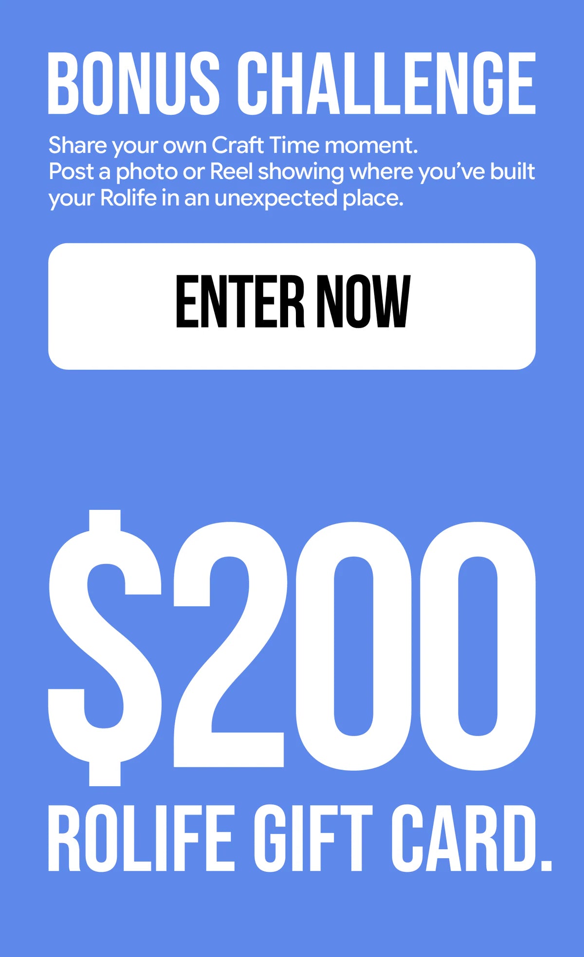 Rolife social Craftime story