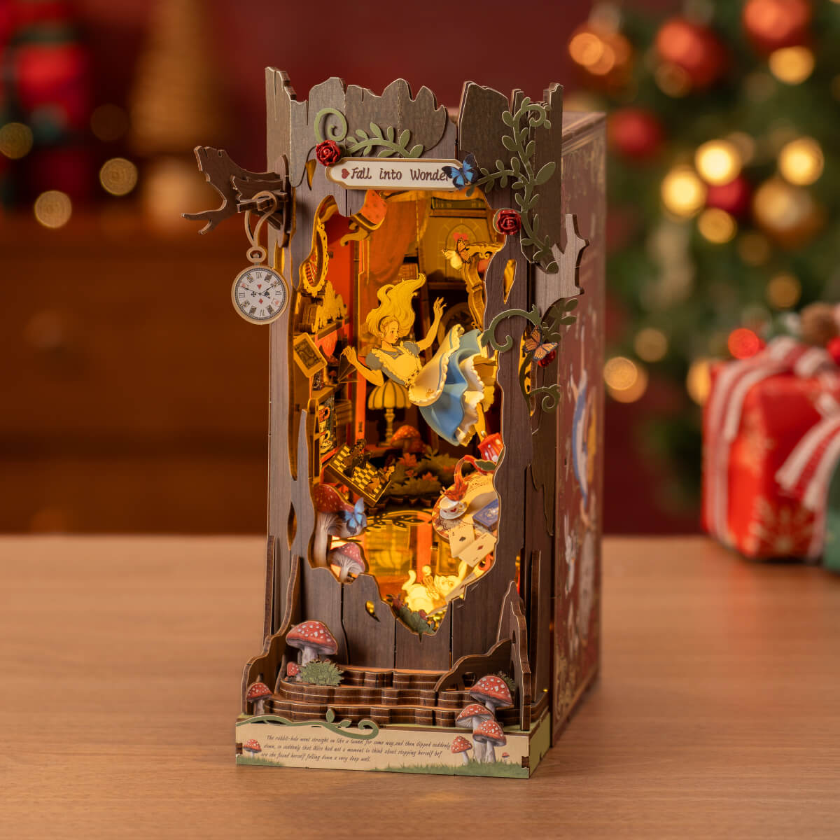 Rolife Fall into Wonder DIY Book Nook Shelf Insert TGB12