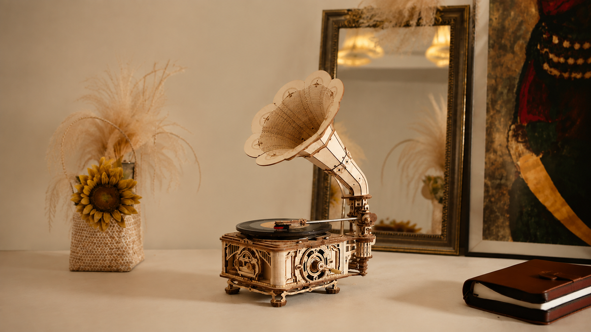 Antique-Style Wooden Models