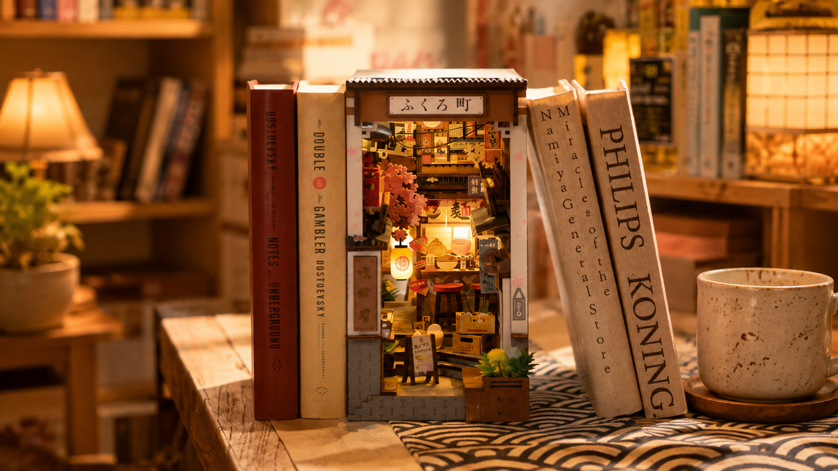 Best Light-Up Book Nook Kits for Bookshelf