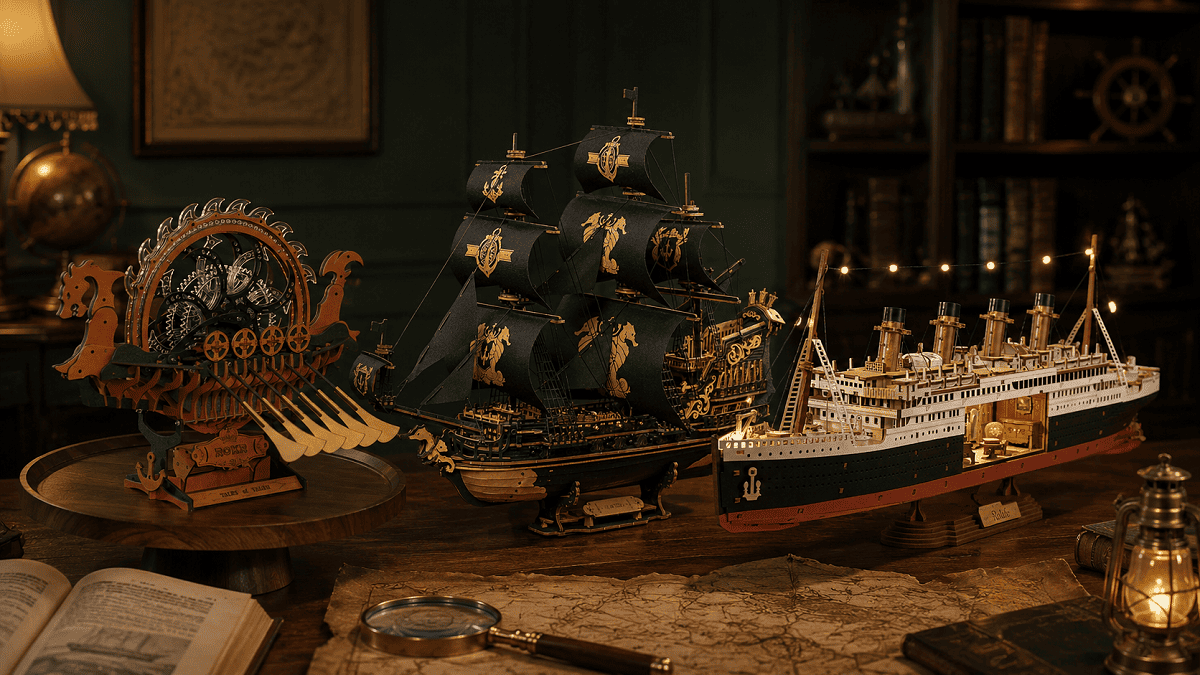 Best Wooden Model Ship Kits for Adults